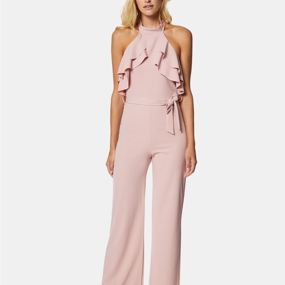 dusty rose jumpsuit